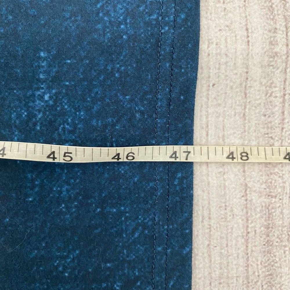 Women’s tie dye tank top maxi dress blue & white sz L women - Picture 9 of 9